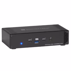 Sonnet Echo Dual NVMe Thunderbolt Dock, Avec fil, Thunderbolt, Noir, Kensington, Aluminium, 1 pièce(s)