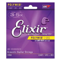 Elixir Strings 11050 corde d'instrument de musique Acoustique 6 pièce(s) Guitare