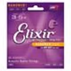 Cordes acoustiques ELIXIR 11052 Nanoweb light pour guitare folk