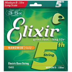Elixir Strings 15432 corde d'instrument de musique Basse 1 pièce(s) Acier Guitare