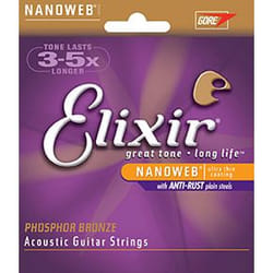 Elixir Strings 16027 corde d'instrument de musique Acoustique 6 pièce(s) Acier Guitare