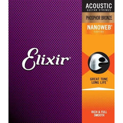 Elixir Strings 16152 corde d'instrument de musique Acoustique 12 pièce(s) Acier bronzé Guitare