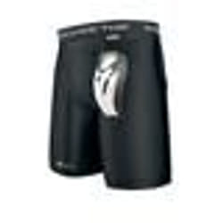 Short de compression Shock Doctor avec Bioflex Cup noir - L