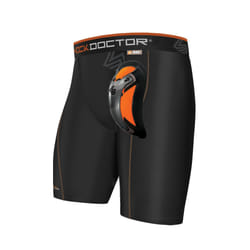 Short de compression Shock Doctor avec Ultra Carbon Flex Cup