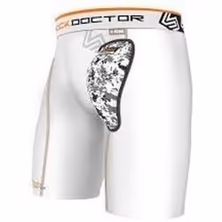 Short de compression avec coquille Shock Doctor AirCore