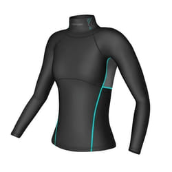 Maillot manches longues col montant femme Shock Doctor Ultra Comp