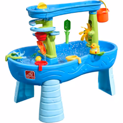 La table à eau Double Showers Splash de Step2 est un excellent moyen pour les enfants d'explorer les jeux d'eau. Regarde deux ...