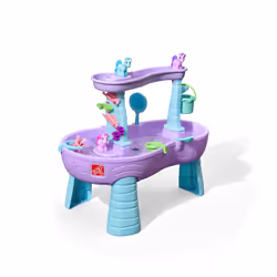 Step2 Rain Showers & Unicorns Water Table, Table jeux d'eau, Intérieure, 1,5 an(s), Plastique, Bleu, Rose, Violet, 7,3 kg