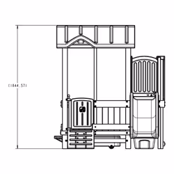 Step2 Woodland Adventure Playhouse & Slide - Vue supplémentaire 22