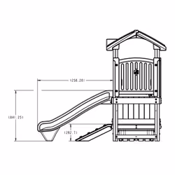 Step2 Woodland Adventure Playhouse & Slide - Vue supplémentaire 23