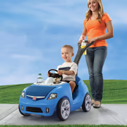 Step2 Porteur Whisper Ride II Buggy bleu - Vue supplémentaire 6