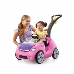 Step2 Porteur Whisper Ride II Buggy rose - Vue supplémentaire 5