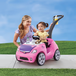 Step2 Porteur Whisper Ride II Buggy rose - Vue supplémentaire 7