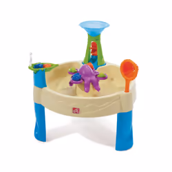 Step2 Table à eau Tourbillon, Table jeux d'eau, Intérieure et extérieure, 1,5 an(s), Multicolore, 3,9 kg