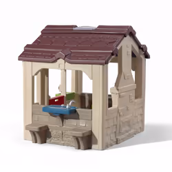 Step2 Maison Charming Cottage, Salle de jeux sur pilotis, 2 an(s), 1 portes(s), Multicolore