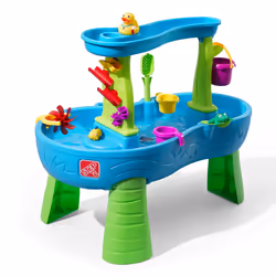 Step2 Table Rain Showers Splash, Table jeux d'eau, Intérieure et extérieure, 1,5 an(s), Plastique, Multicolore, 7 g
