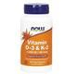 Vitamine D3 & K2 - 120 cap Standard Now Foods Pack Nutrition Sportive