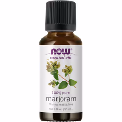NOW Foods Marjoram Oil, 30 ml, Basilique, Romarin, Sage, Thym, Diffuseurs d'huiles essentielles