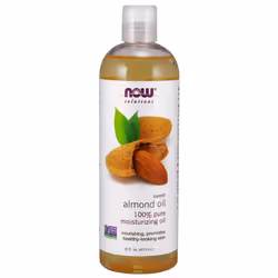 NOW Foods Sweet Almond, Huile, Reviving, Lissage, Adoucissant, Hydratant, Nourrissant, Tous types de peau, 473 ml, Huile d'am ...