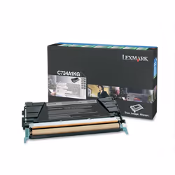 Lexmark C734A1KG, 8000 pages, Noir, 1 pièce(s)