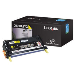 Lexmark X560A2YG Cartouche de toner 1 pièce(s) Original Jaune