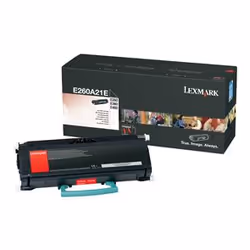 Lexmark E260A21E, 3500 pages, Noir, 1 pièce(s)