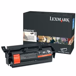 Lexmark X654, X656, X658 Extra High Yield Print Cartridge, 36000 pages, Noir