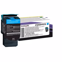 Lexmark C540H1CG, 2000 pages, Cyan, 1 pièce(s)