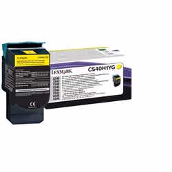 Lexmark C540H1YG, 2000 pages, Jaune, 1 pièce(s)