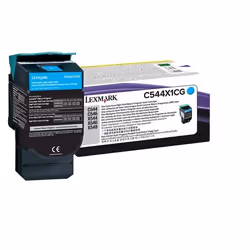 Lexmark Cartouche LRP Cyan C544, X544 4000 pages, 30000 pages, Cyan, 1 pièce(s)