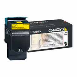 Lexmark C544X2YG, 4000 pages, Jaune, 1 pièce(s)