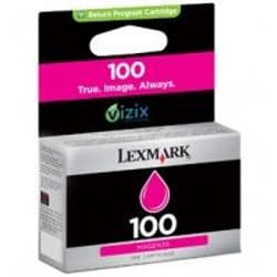 Lexmark 100 Magenta Return Program Ink Cartridge cartouche d'encre Original