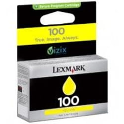 Lexmark 100 Yellow Return Program Ink Cartridge cartouche d'encre Original Jaune