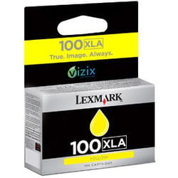 Lexmark 100XLA cartouche d'encre 1 pièce(s) Original Jaune