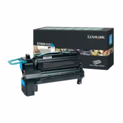Lexmark X792X1CG, 20000 pages, Cyan, 1 pièce(s)