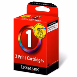 Lexmark Colour Inkjet Cartridge - Twin Pack, Multi pack