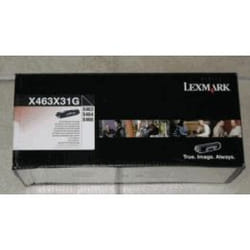 Lexmark X463X31G Cartouche de toner 1 pièce(s) Original Noir