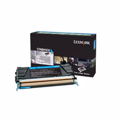 Lexmark C748H1CG, 10000 pages, Cyan, 1 pièce(s)