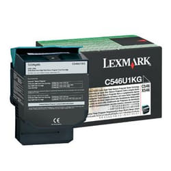 Lexmark C546U1KG Cartouche de toner 1 pièce(s) Original Noir