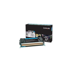 Lexmark X746A1CG Cartouche de toner 1 pièce(s) Original Cyan