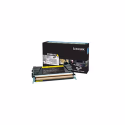 Lexmark X748H1YG, 10000 pages, Jaune, 1 pièce(s)