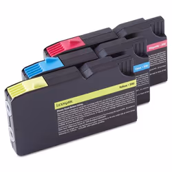 Lexmark 14L0268B, Encre à pigments, 3 pièce(s), Multi pack