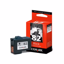 Lexmark #82 / 18L0032E Black Print Cartridge, Encre à pigments