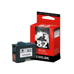 Lexmark #82 / 18L0032E Black Print Cartridge cartouche d'encre Original Noir