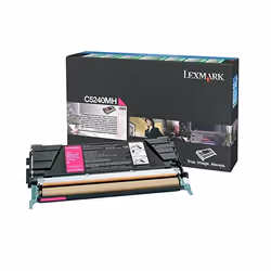 Lexmark C5240MH, 5000 pages, Magenta, 1 pièce(s)