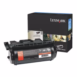 Lexmark T640, T642, T644 High Yield Print Cartridge, 21000 pages, Noir