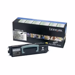 Lexmark X340A11G, 2500 pages, Noir, 1 pièce(s)