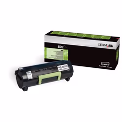 Lexmark 502, 1500 pages, Noir, 1 pièce(s)