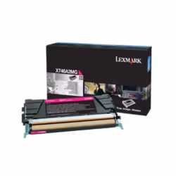 Lexmark X746A3 M, 7000 pages, Magenta, 1 pièce(s)
