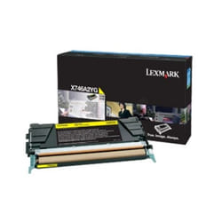 Lexmark X746A3 Y Cartouche de toner 1 pièce(s) Original Jaune